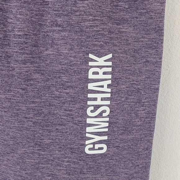 Gymshark Purple Leggings with Tapered Design - Picture 2 of 3